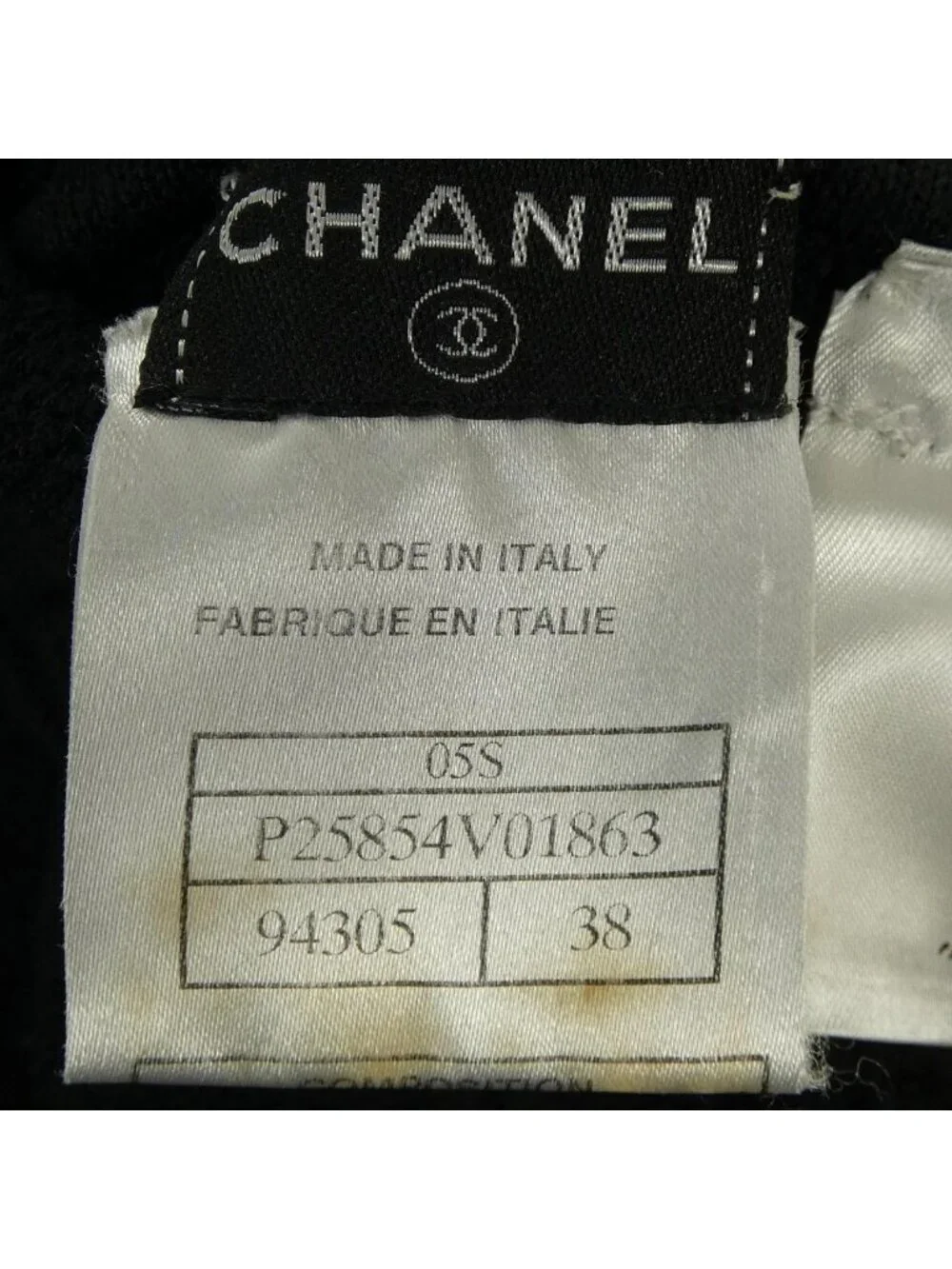 Chanel 05S Vintage Cardigan Black